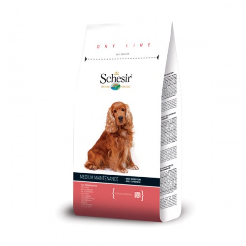 Schesir Dry Dog Medium 3kg- Šunka